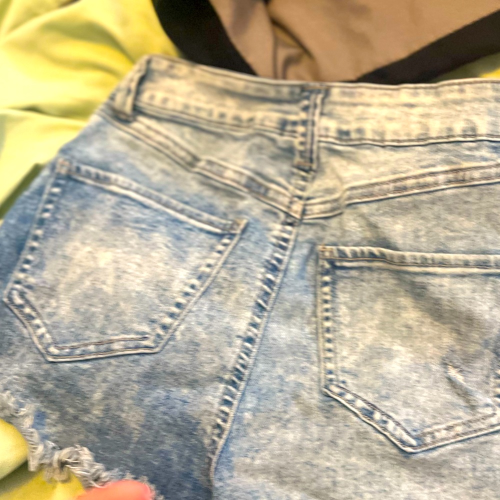 ripped shorts